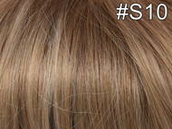 Caramel Champagne (Sandy Blonde Rooted) - #18/#22/#27 Evenly Streaks, #8 Rooted
