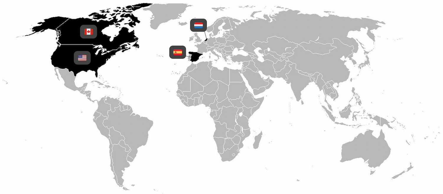 Mapa de nuestros centros
